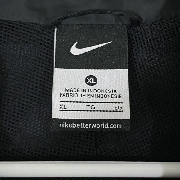 Nike Revolution GPX II Soccer Track Jacket Mens Size XL Black Water Resistant - Picture 4 of 9